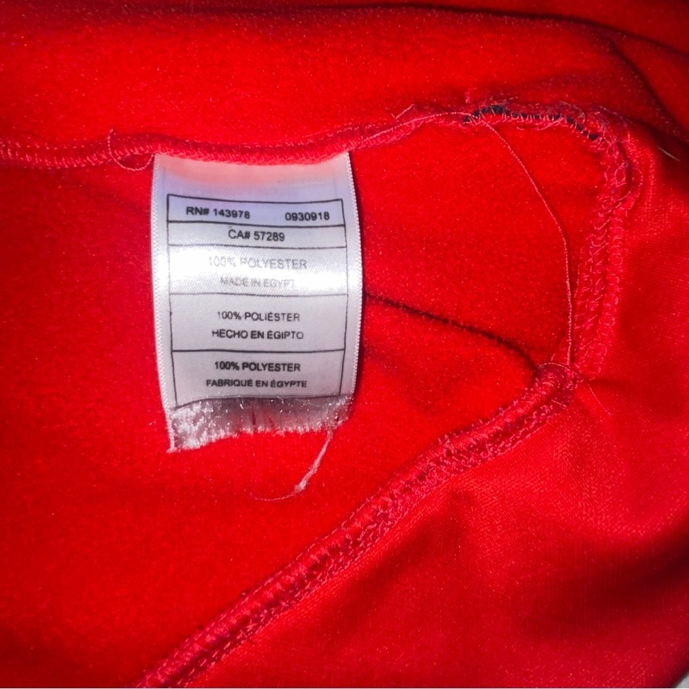 PUMA Boys Medium 10/12 Red Zip Up Track Jacket - Picture 3 of 14
